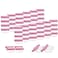 ZEJIA 3 Gram Sample Containers with Lids, 75 Count, Pink Lid