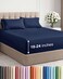 CGK Unlimited Extra Deep Queen Sheet Set - 4 Piece Breathable Cooling Sheets - Navy Blue