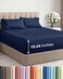 CGK Unlimited Extra Deep Queen Sheet Set - 4 Piece Breathable Cooling Sheets - Navy Blue