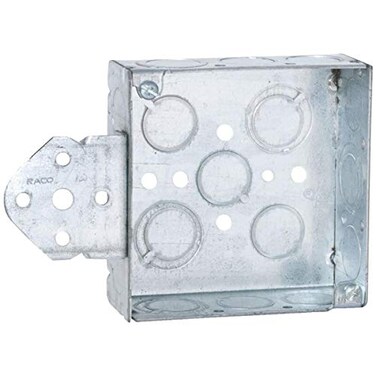 ABB 4 SQ BX,STL,21C,1/23/4E-KO 2-BRKT