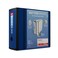 Staples Better 5-Inch D-Ring View Binder, Blue, Reinforced Spine