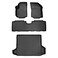 SMARTLINER Custom Fit Floor Mats 2 Rows and Cargo Liner Compatible with 2018-2024 GMC Terrain