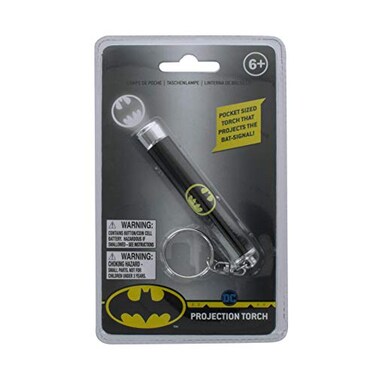 Paladone DC Comics Officially Licensed Merchandise Batman Projection Torch - Flashlight with Bat Signal
