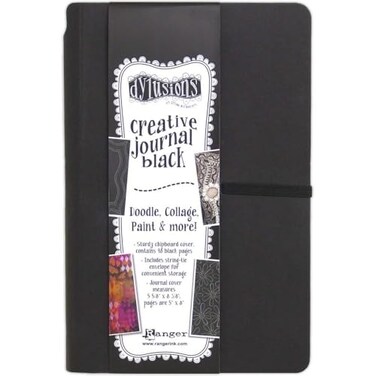 Ranger Dyan Reaveley's Dylusions Black Journal-Small