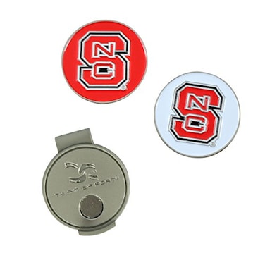 Team Effort NC State Wolfpack Hat Clip2 Ball Markers
