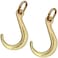 VULCAN 8 Inch Short Tow Hook on Coupling Link - Pair