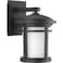 Progress Lighting Wish Small Outdoor Wall Lantern Light, Black