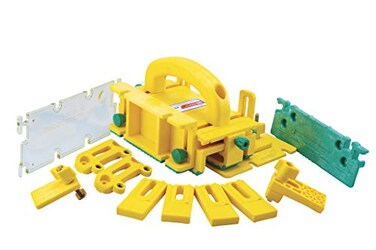 MICROJIG GRR-Ripper Complete 3D Pushblock System for Safety, Precision and Control, 3-Dimensional Force System, Ideal for Router Table and Saw and More, GR-281
