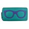 ili New York Smooth Leather Soft Eyeglass Case with RFID Blocking Lining