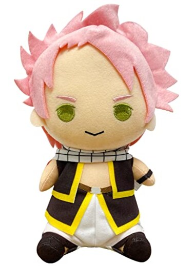Great Eastern Fairy Tail S7 - Natsu Sitting Pose 7" Plush
