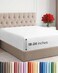 CGK Unlimited CGK Linens Extra Deep Full Fitted Sheet - Fitted Sheet Only - White