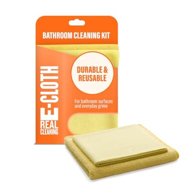 E-Cloth Bathroom Cleaning Cloth Kit, Reusable Towel - 1 Pack