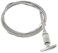 Dorman 55203 Control Cables with 1-3/4 in. Chrome Knob, 6 Ft. Length