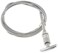 Dorman 55203 Control Cables with 1-3/4 in. Chrome Knob, 6 Ft. Length