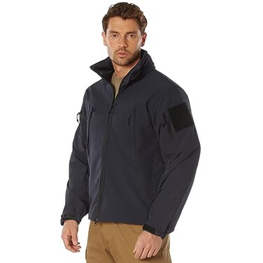 Rothco Special Ops Soft Shell Jacket, Midnight Navy Blue, S