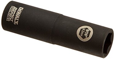 DEWALT DW22872 9/16-Inch IMPACT READY Deep Socket for 1/2-Inch Drive