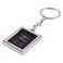 Yosoo Mini Creative Metal Alloy Buckle Insert Photo Picture Frame Keyring Keychain Car Key Chain Ring Keyfob Gift ,rectangular
