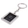 Yosoo Mini Creative Metal Alloy Buckle Insert Photo Picture Frame Keyring Keychain Car Key Chain Ring Keyfob Gift ,rectangular