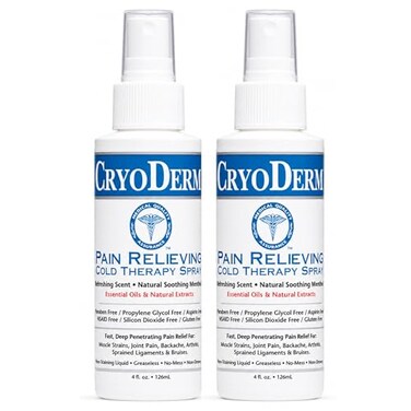 CryoDerm 4 oz Spray Cold Therapy ,2 Pack