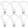 Sunco Lighting Sunco BR30 LED Bulb Flood Light, E26, 11W=65W, 5000K Daylight, 6 Pack