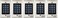 Securitron Single Gang Digital Keypad System with Illuminated Keys, 99 User Code Capability