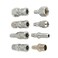 Hilitand 8pcs 1/2" Air Hose Coupler Pneumatic Plug Socket Air Compressor Hose Quick Connector Set