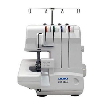 Juki, MO-50E, 3 or 4 Thread Serger, Lay In Tensions, Adjustable Differential Feed, Built In Rolled Hem, Automatic Lower Looper Threader, Retractable Upper Knife ,MO-50E/UL