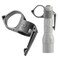 Thyrm Switchback Large 2.0 Flashlight Ring, Pocket Clip for 1 Light, Grey