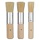 COCODE 3PCS Wooden Stencil Brushes for Stenciling, Natural Bristle Paint Brushes