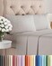 CGK Unlimited Queen Size 4 Piece Sheet Set - BreathableCooling Sheets - Light Grey