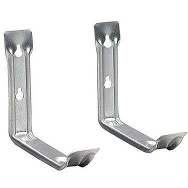 Crawford UHS3 Hang-It-All Utility Bracket Hook, Silver