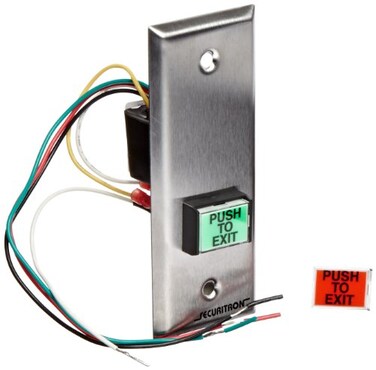 Securitron Exit Push Button ,EEB3N