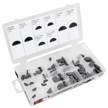 Performance Tool W5343 80-Piece SAE Woodruff Key Assortment Kit