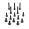 CAMVATE M4 Threaded Screw Pack ,15 pcs,M4X8mm,M4X10mm,M4X22mm- 1955