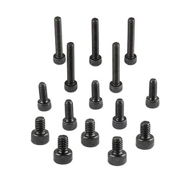 CAMVATE M4 Threaded Screw Pack ,15 pcs,M4X8mm,M4X10mm,M4X22mm- 1955