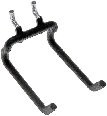 Dorman Hardware 4-9814 Coated Flat Double Hook for 1/4" Pegboard
