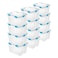 Sterilite Gasket Storage Box with Lids for HomeOffice, 80 Quart, 12-Pack