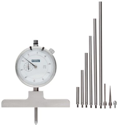 Fowler 52-125-006-1 X-Series Depth Gage with 0-22" Range