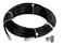 ProPulse Schieffer 1/8in. x 50ft. 4800 PSI Thermoplastic Sewer Jetter Hose5.5 Orifice Button Nose and 5.5 Rotating Nozzles