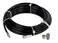ProPulse Schieffer 1/8in. x 50ft. 4800 PSI Thermoplastic Sewer Jetter Hose5.5 Orifice Button Nose and 5.5 Rotating Nozzles