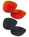 ToughAsNails 2 Pair Polarized Lens Replacement for Oakley Frogskins BlackFire Orange