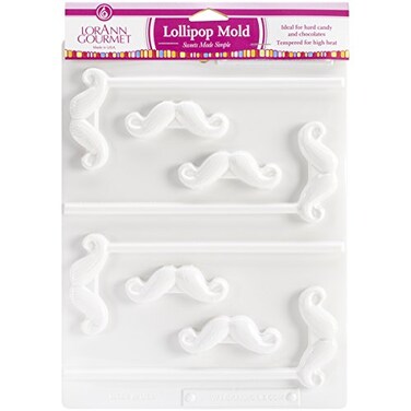 LorAnn Oils LorAnn Mustache Lollipop Sheet Mold