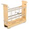 Rev-A-Shelf Pullout Bakeware Organizer w/Soft-Close, Min Opening 5.5" Wide