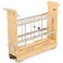Rev-A-Shelf Pullout Bakeware Organizer w/Soft-Close, Min Opening 5.5" Wide