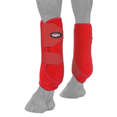 Tough 1 Vented Sport Boots Front M Red