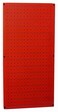 Wall Control Pegboard 32in x 16in Red Metal Pegboard Tool Board Panel