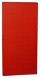 Wall Control Pegboard 32in x 16in Red Metal Pegboard Tool Board Panel
