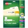 AveryFile Folder Labels, TrueBlockTechnology, Permanent Adhesive, 2/3" x 3-7/16", Laser/Inkjet, 750 Labels ,08366
