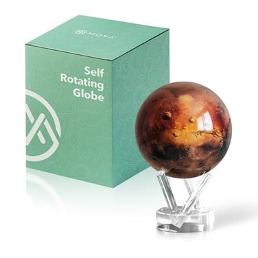 MOVA Self Rotating Globe, Mars Classic ,4.5