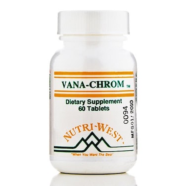 Nutri-West Vana-Chrom - 60 Tablets by Nutri West